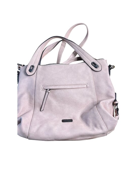 Jessica Simpson Handbags - Jessica Simpson Roxanne Satchel pink double handles shoulder strap zippers